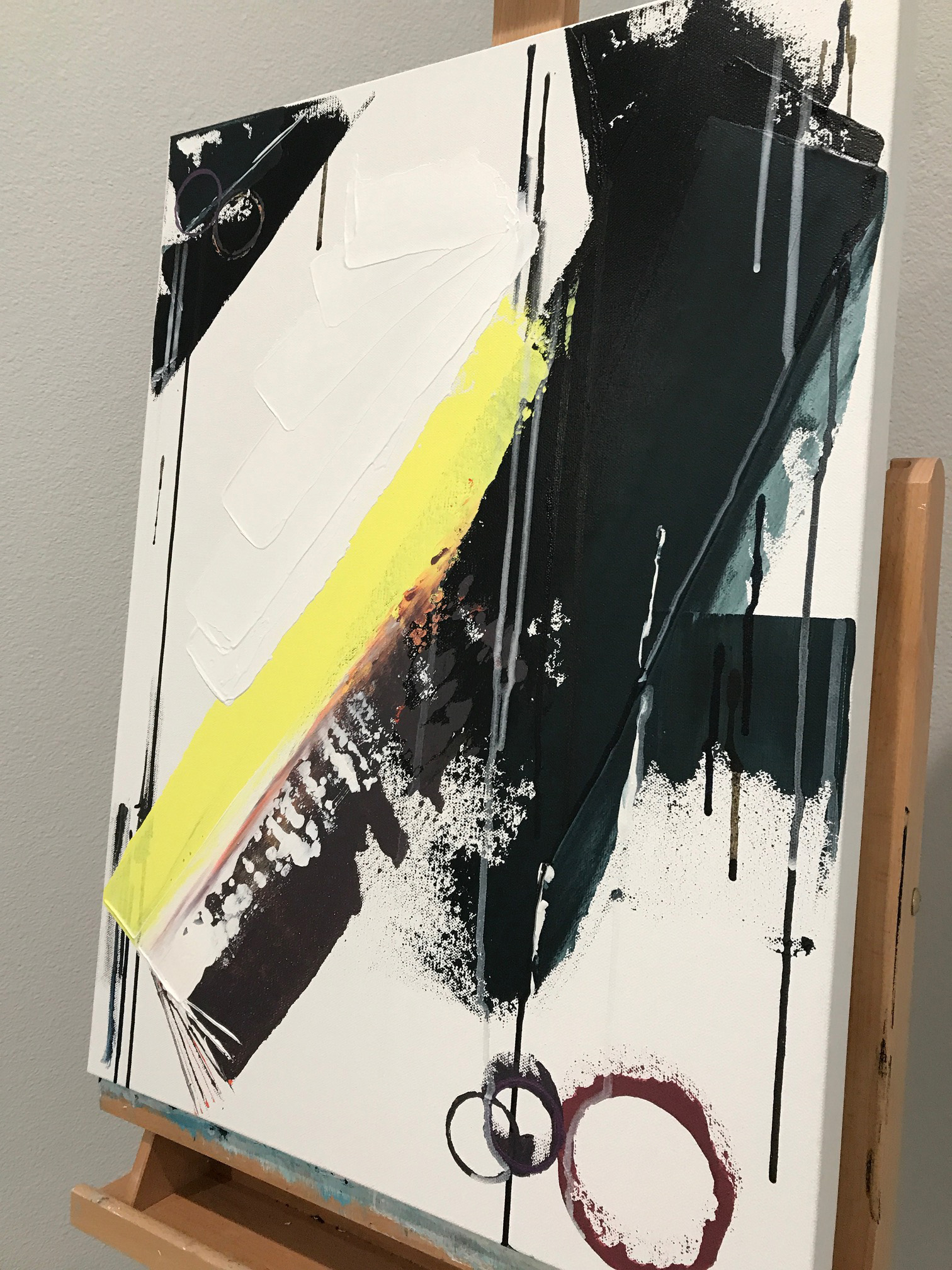 'Convoluted' 18x24 - $120