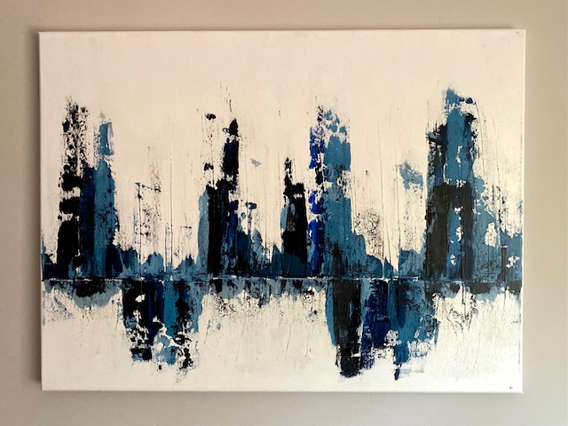 'EKGish' 18x24 - Prints Only