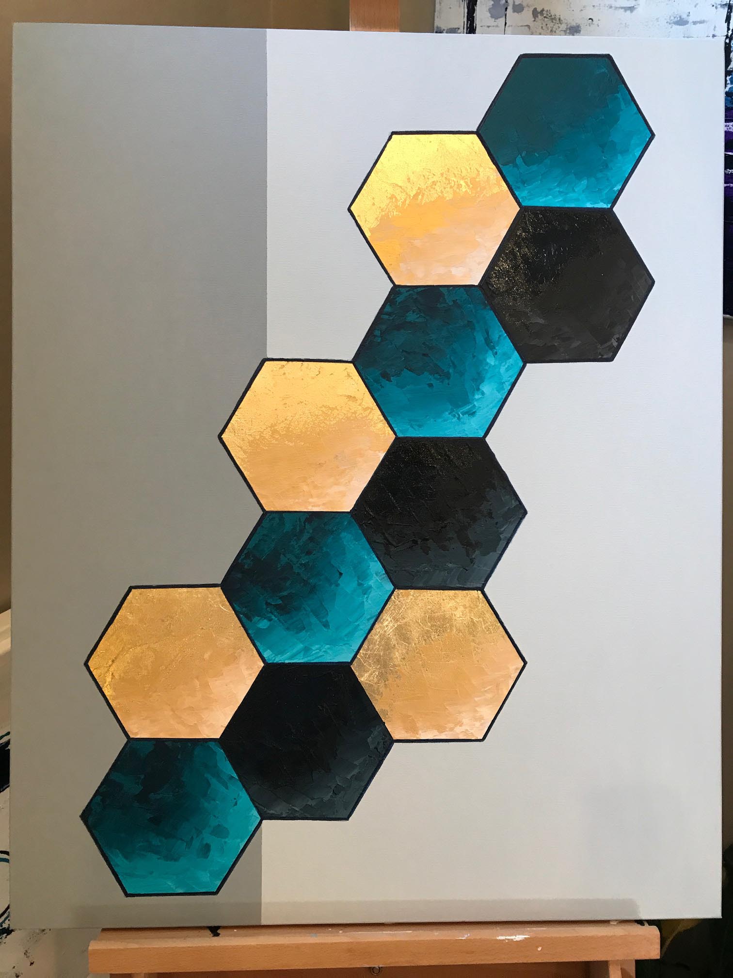 'Glimmer' 24x30 - $180