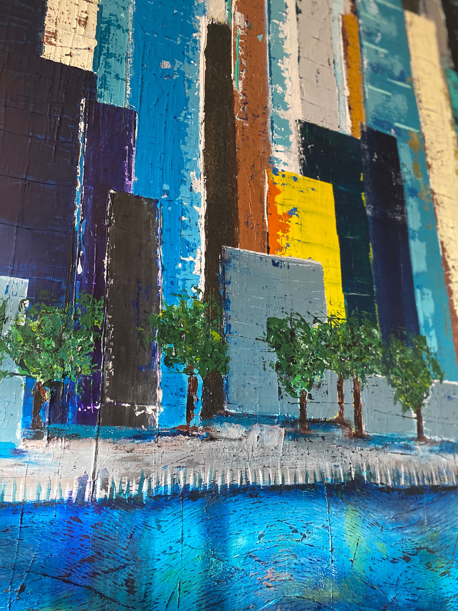 'Silent City' 48x60 - $400