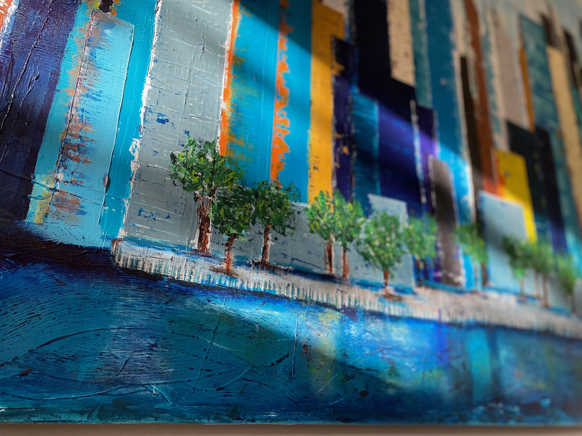 'Silent City' 48x60 $400