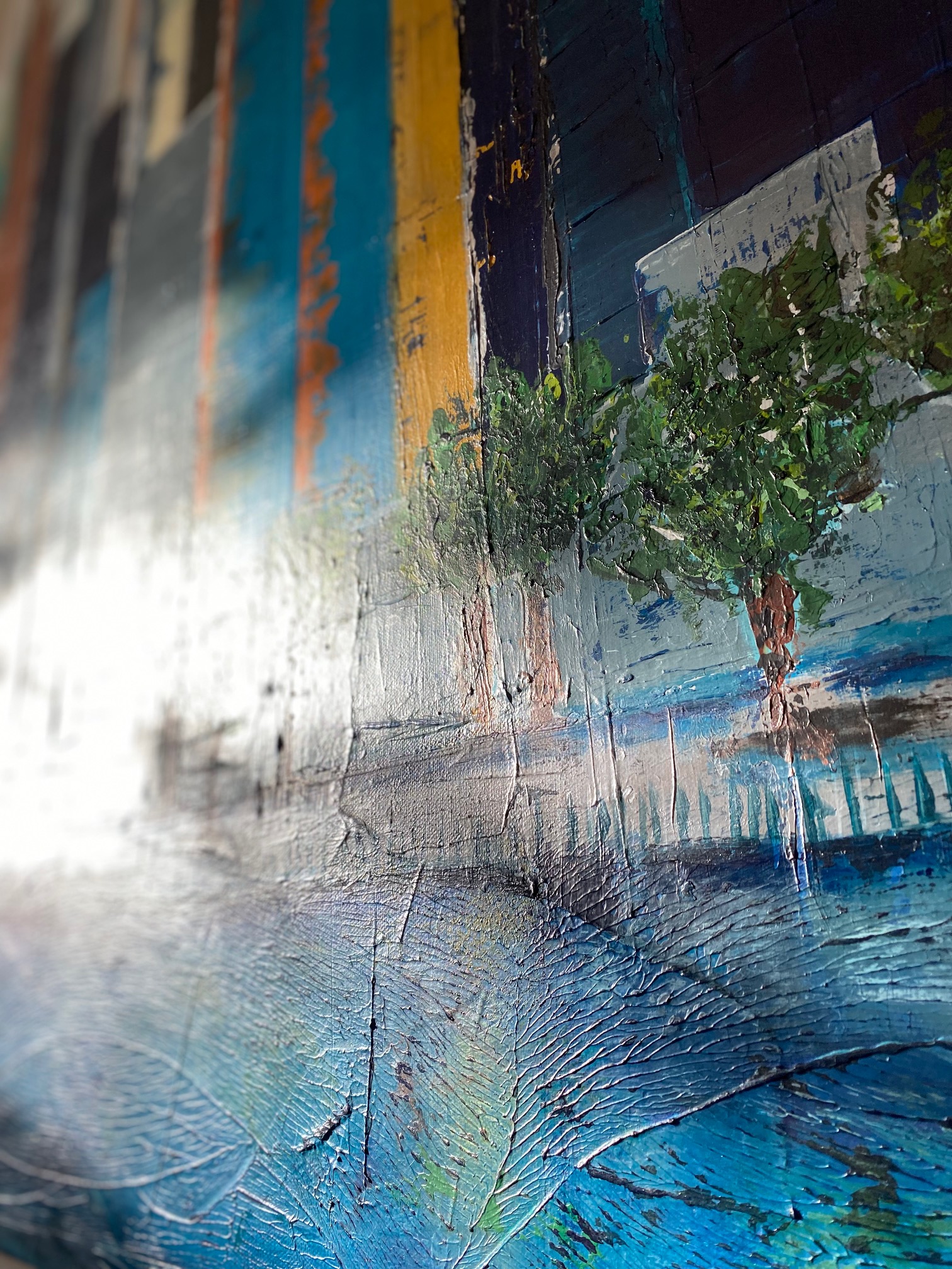 'Silent City' 48x60 $400